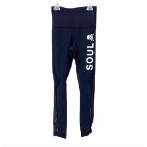 Lululemon Black Running In The City Soul Cycle Leggings Sz 2